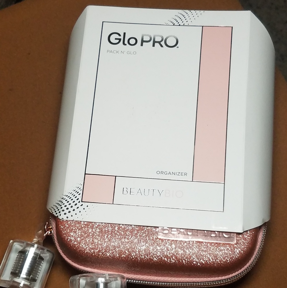 Glitter rose gold glo pro pack and glo